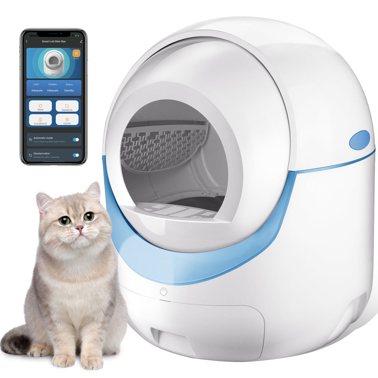 toilette intelligente pour chat