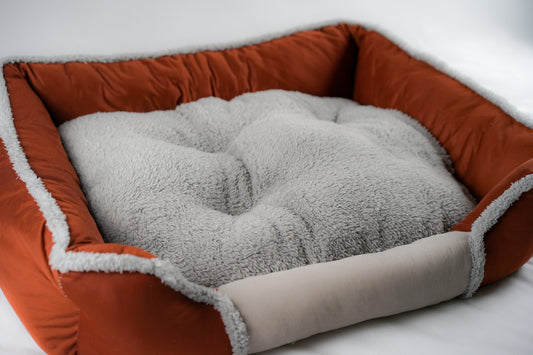 lit douillet pour chien et chat avec coussin amovible