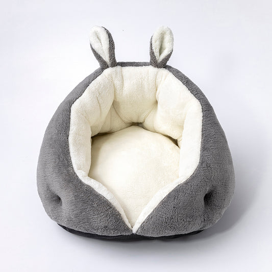Couchage en peluche douce pour animaux