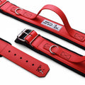 Tactical Premium 🐺 BESTIA DOG SPORT - Handle Collar All Red (Ultra‑Résistant)