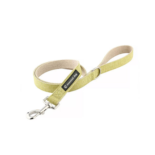 Dog 🐶🌿 Laisse en Chanvre & Coton Bio - Grass Green