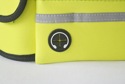 Ceinture de Course pour Chien avec Laisse Élastique - Sac Banane Waterproof & Réfléchissant - Mains Libres pour Jogging et Randonnée