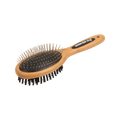 🐶🐱 🌿 Brosse Double‑Face en Bambou Naturel - Chiens & Chats