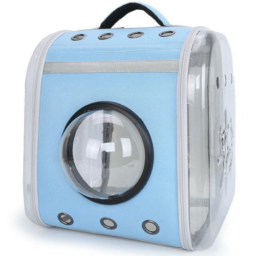 Sac de Transport Respirant pour Chiens & Chats - Oxford & Acrylique Anti‑Griffures - Jusqu’à 10 kg