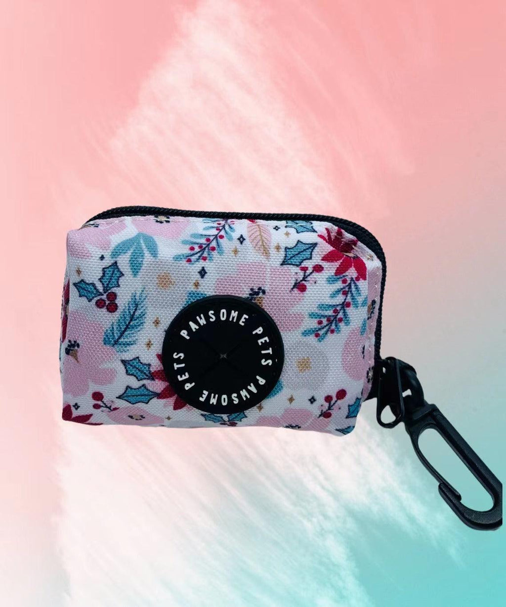 Transport & Lifestyle 🐶 WASTE BAG HOLDER - FLOWERS GARDEN / Distributeur de Sacs à Déjections en Néoprène Premium