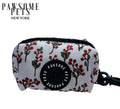 WASTE BAGTransport & Lifestyle 🐶 WASTE BAG HOLDER RED FLORAL - Distributeur de Sacs à Déjections en Néoprène Premium