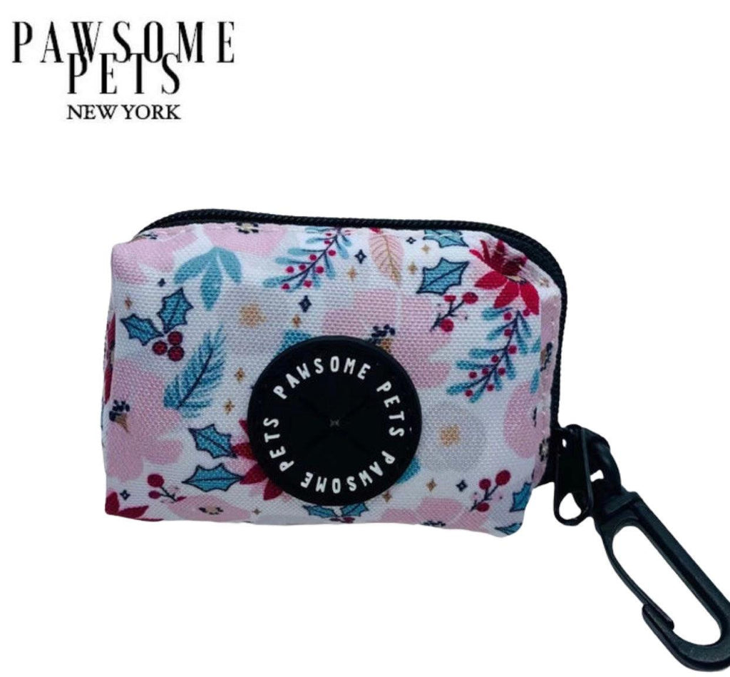 Transport & Lifestyle 🐶 WASTE BAG HOLDER - FLOWERS GARDEN / Distributeur de Sacs à Déjections en Néoprène Premium