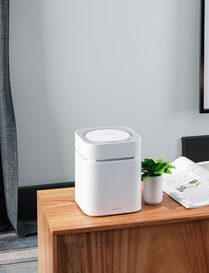   Design élégant : Couleur blanche, compacte et discrète