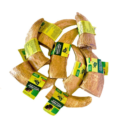 Friandises à mâcher pour chien – Noyau de corne de buffle d’eau (2 pièces - 280 g)