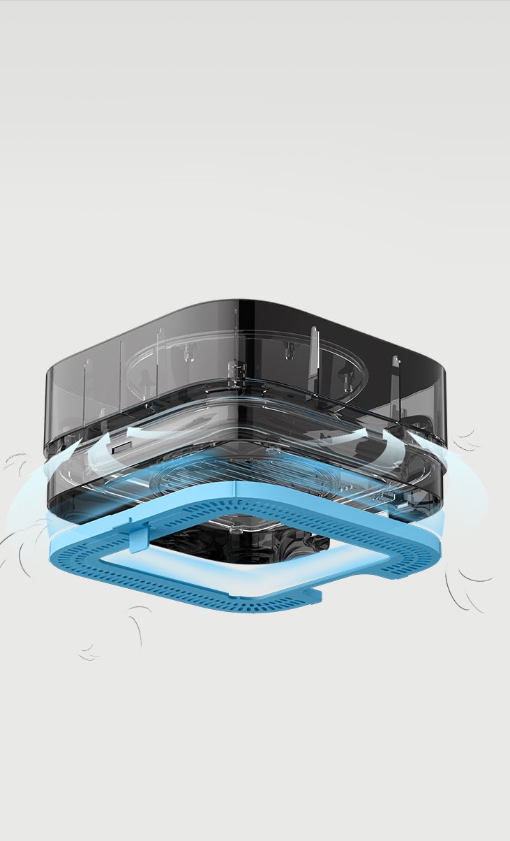ZenAir PETKIT - Technologie Ionisante pour Air Propre et Sans Odeur