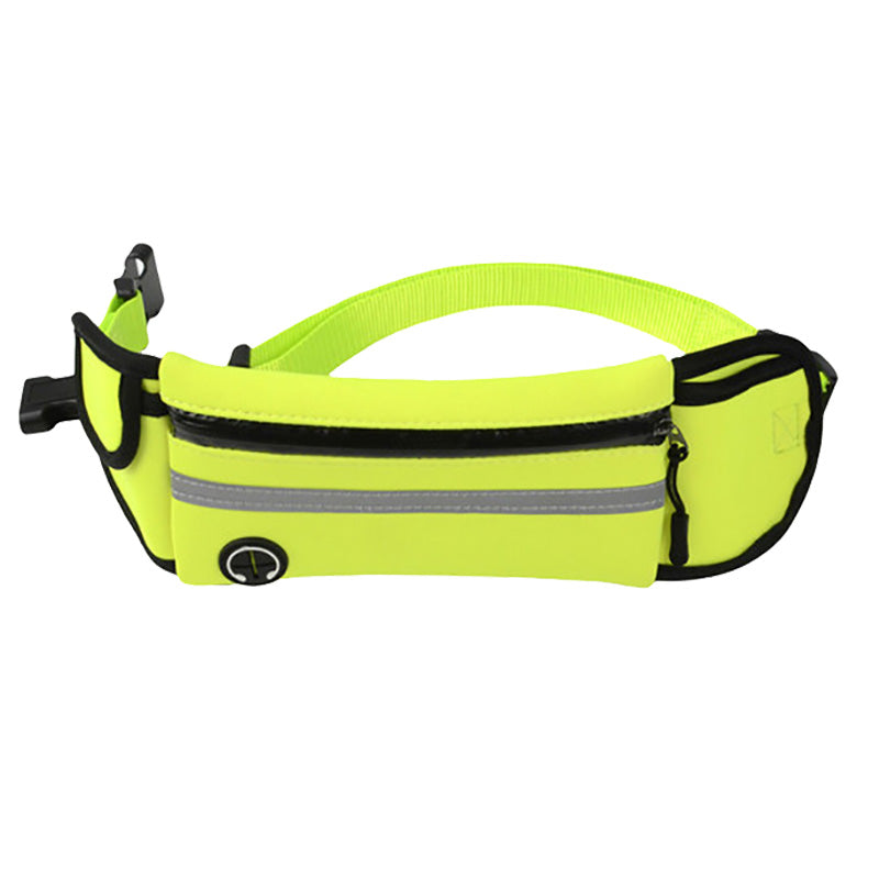 Ceinture de Course pour Chien avec Laisse Élastique - Sac Banane Waterproof & Réfléchissant - Mains Libres pour Jogging et Randonnée