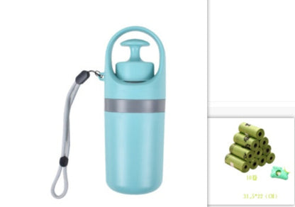 Pelle Ramasse Crottes Portable pour Chiens et Chats - avec Distributeur de Sac