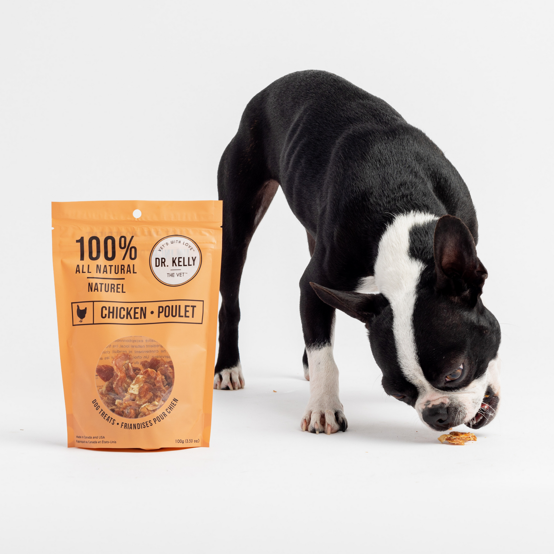 Friandises mono-ingrédient pour chiens sensibles