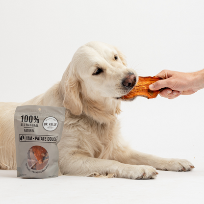 Friandises mono-ingrédient pour chiens sensibles