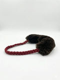 Naturel/Artisanal/Dog 🐶 Wool Loop Tug Toy - Black (Jouet à Tirer en Laine & Coton Recyclé)