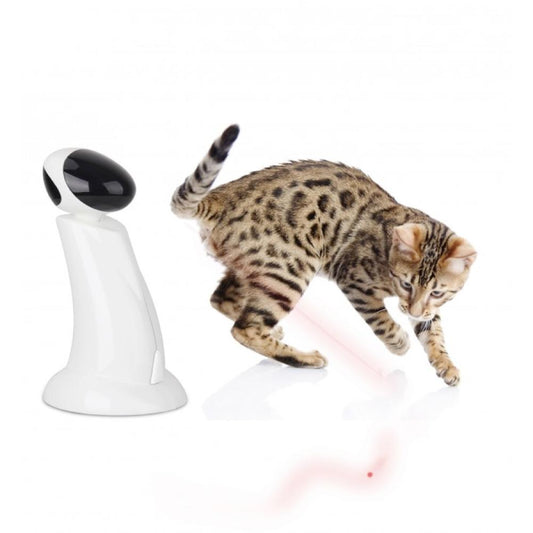 Robot laser pour Chat/Chien - Jouet laser interactif - Exercice et stimulation mentale