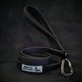 🐕‍🦺 BESTIA DOG SPORT Tactical Leash All Black - Ultra Heavy Duty Waterproof Dog Leash with Tactical Carabiner | 400 kg Pull Strength