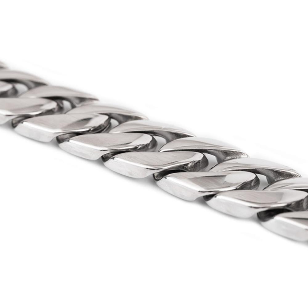 Laisse Caesar Cuban Link - Luxe pour chien - Acier inoxydable massif - Big Dog Chains