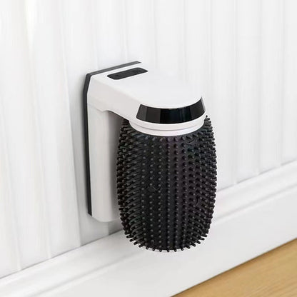 🧼 Brosse Murale Automatique pour Chat – Coin Doux pour Toilettage Autonome