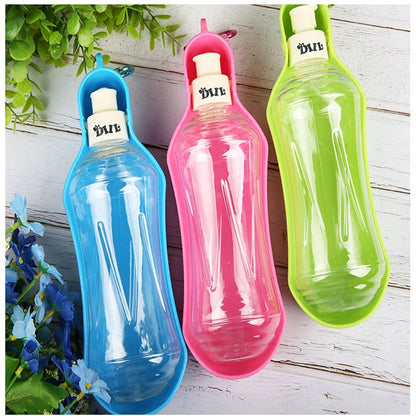 Gourde Portable pour Chien - 500 ml - Bouteille d’Eau Pression Outdoor, Anti‑Fuite & Eco‑Friendly