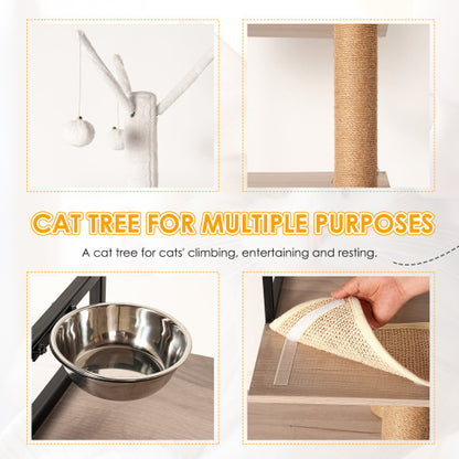🐱 ZenCat - Arbre à Chat Compact et Chic pour Petits Espaces