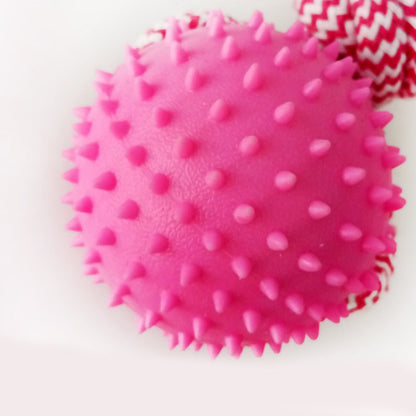 Jouet à mâcher en caoutchouc - Entraînement & jeu | Pour chien | Résistant & ludique