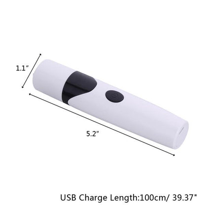 Lime à griffes rechargeable pour chien – outil de toilettage