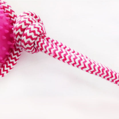 Jouet à mâcher en caoutchouc - Entraînement & jeu | Pour chien | Résistant & ludique