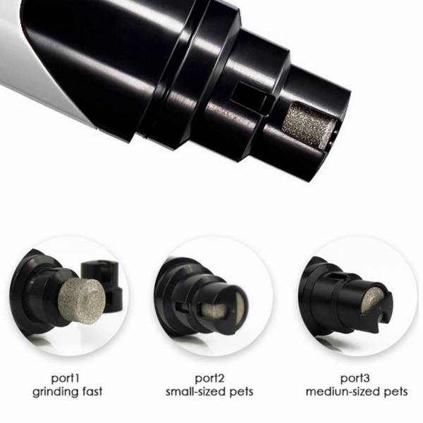 Lime à griffes rechargeable pour chien – outil de toilettage