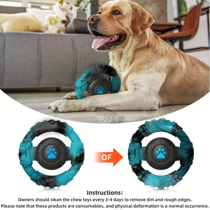 🐶 Steering Wheel Dog Chew Toy - Medium Dogs