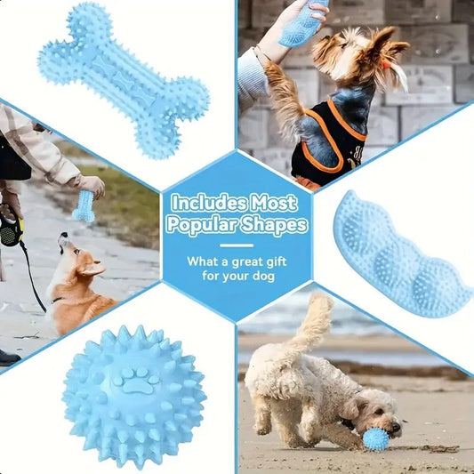 Dog 🐶 Series Dog Chew Toy Set - 16pcs (Jouets à Mâcher pour Petits Chiens)
