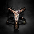 Luxe Artisanal Dog 🐺 BESTIA “Leopard” - Harnais Cuir Premium • Collector Édition Limitée (Fait Main en Europe)