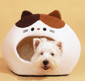 Dog & Cat 🐶🐱 One Bite Ivory Pet Bed