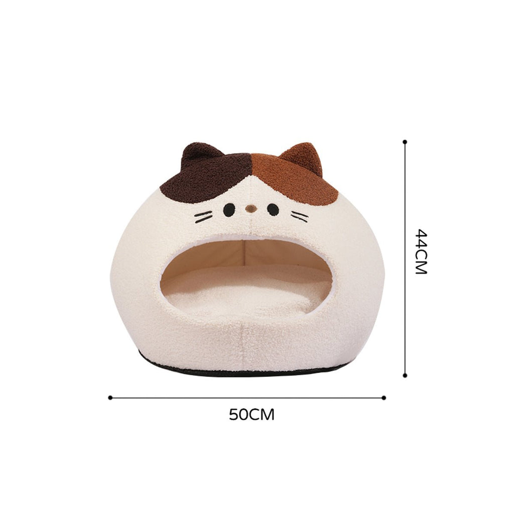 Dog & Cat 🐶🐱 One Bite Ivory Pet Bed