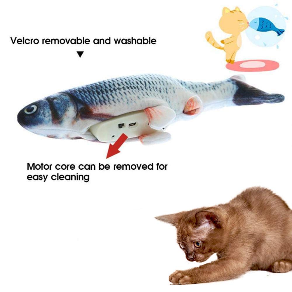 accessoire pour chat en forme de poisson durable et non toxique