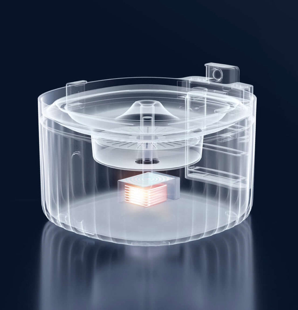 🐱 🐶 Fontaine Intelligente Sans Fil - Hydratation Premium & Filtration Avancée (2L Inox 304)