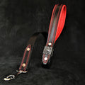 🐩 Eros Leash - Laisse Premium Noir & Rouge
