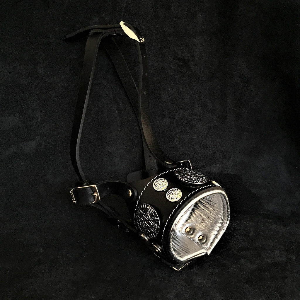 🖤 HEKTOR MUZZLE - MUSELIÈRE PREMIUM | Bridle Leather & Lambskin Cushion