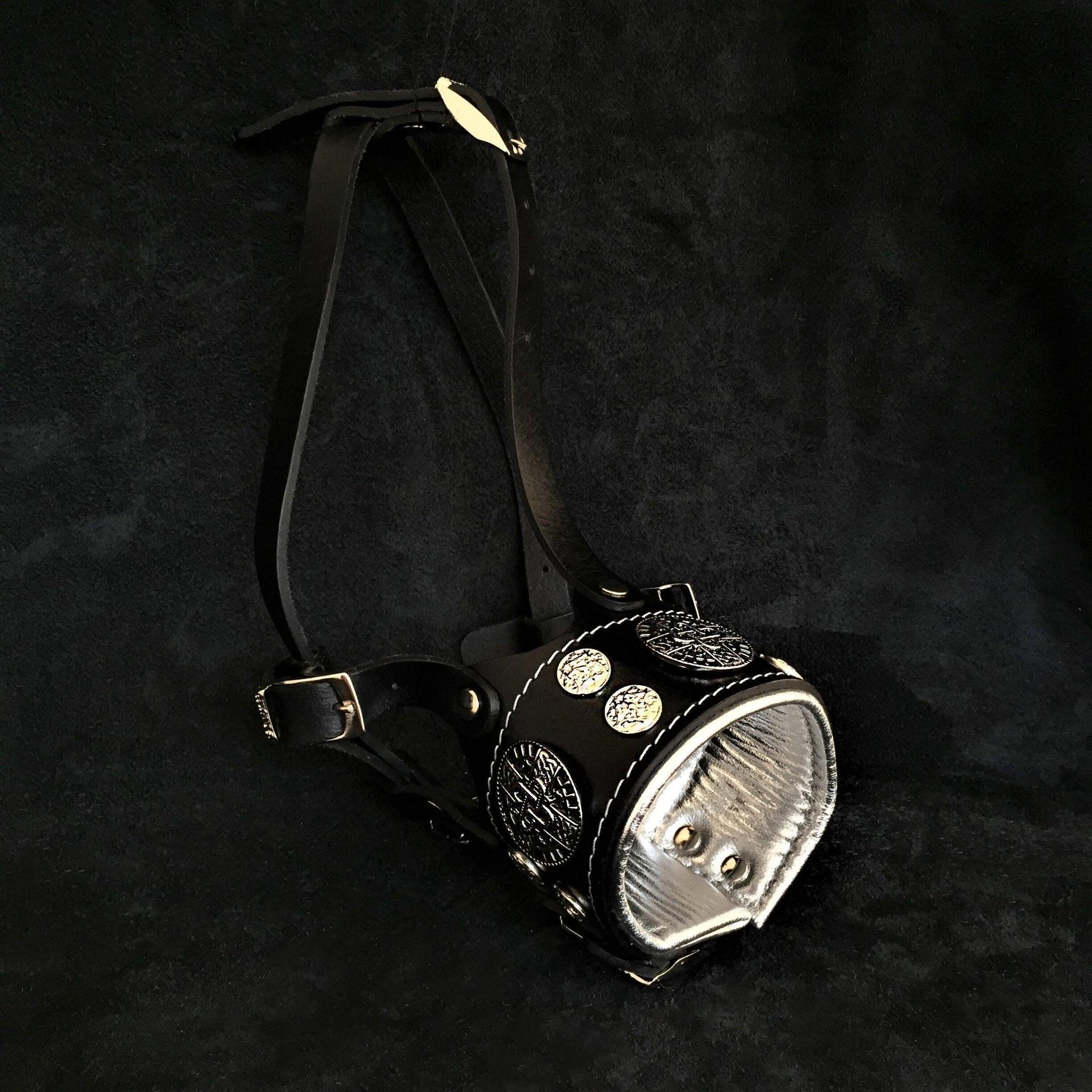 🖤 HEKTOR MUZZLE - MUSELIÈRE PREMIUM | Bridle Leather & Lambskin Cushion