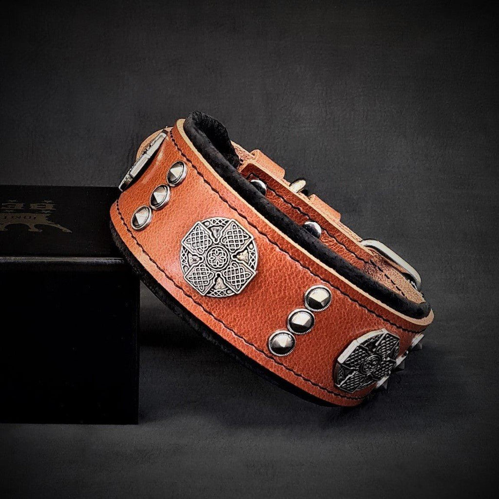 🖤🤎 THE “MAXIMUS” COLLAR - BLACK & SILVER