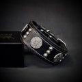 🖤🤎 THE “MAXIMUS” COLLAR - BLACK & SILVER