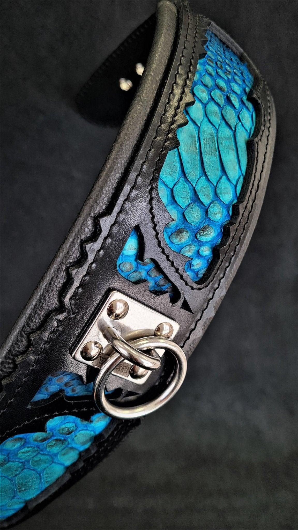 🐍 Collier “Morelia Python” - Puissance & Artisanat d’Exception