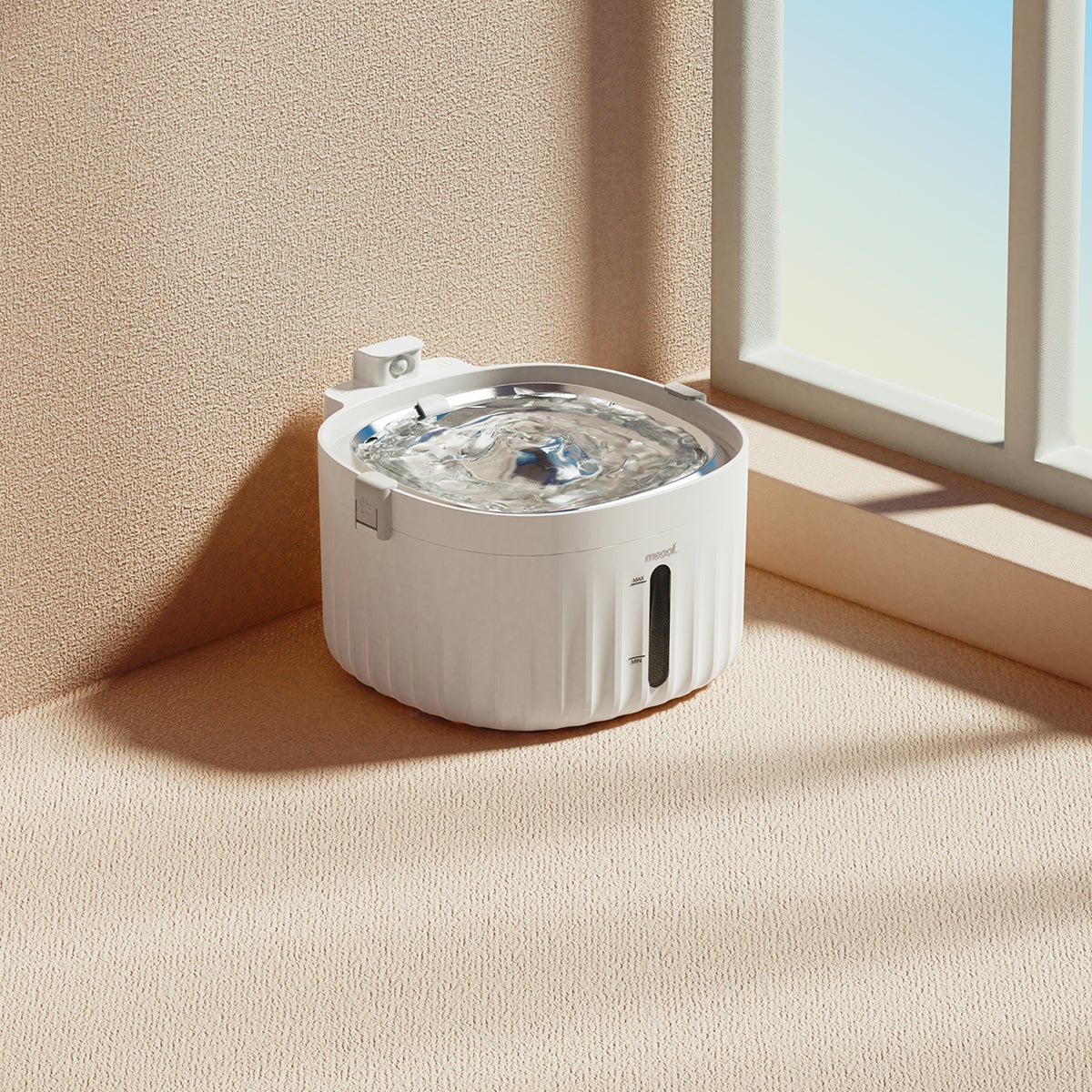 💧 Wireless Smart Sensor Pet Water Fountain - Ceramic Plate Edition | 2.0L